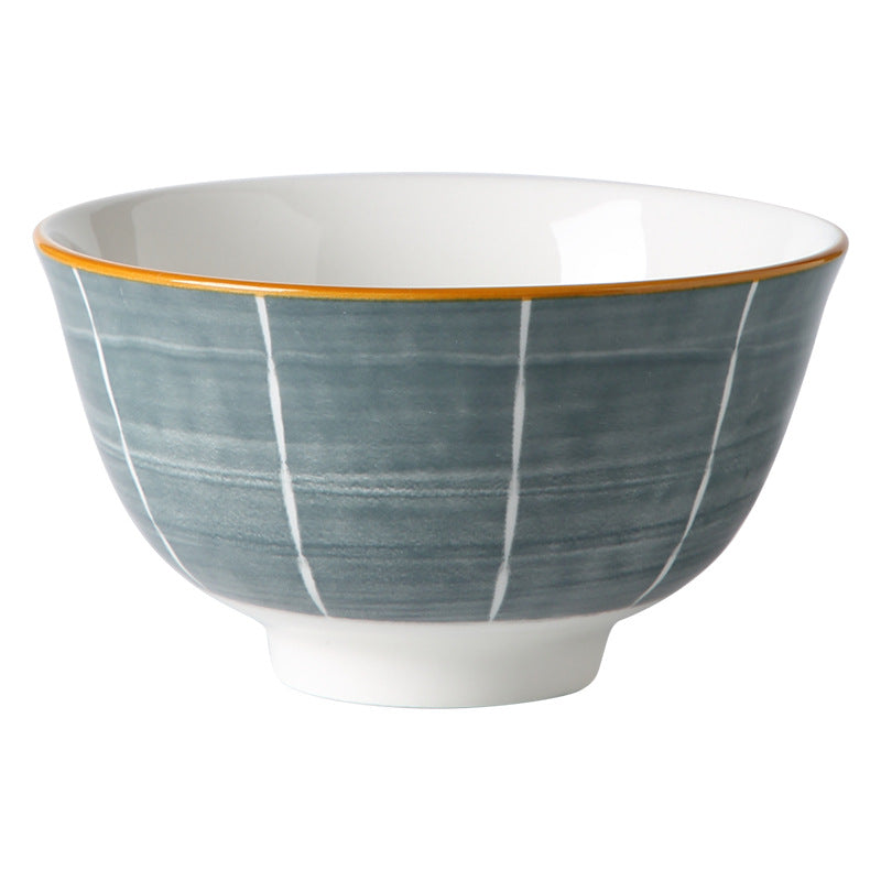 Underglaze Ceramic Rice Bowl