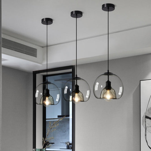 Transparent Modern Minimalist Chandelier