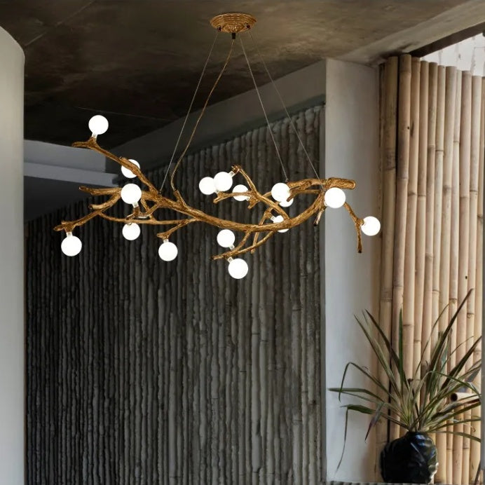 Tree Branch Inspired Chandelier