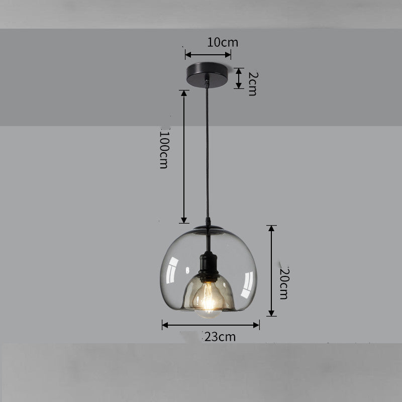 Transparent Modern Minimalist Chandelier