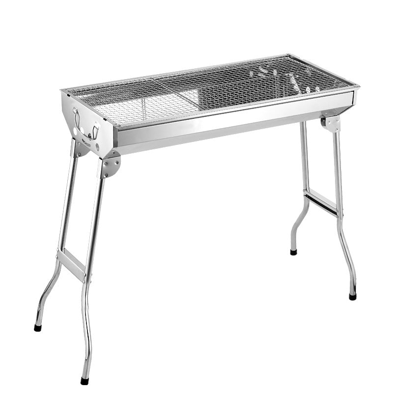 Foldable Stainless Steel BBQ Grill