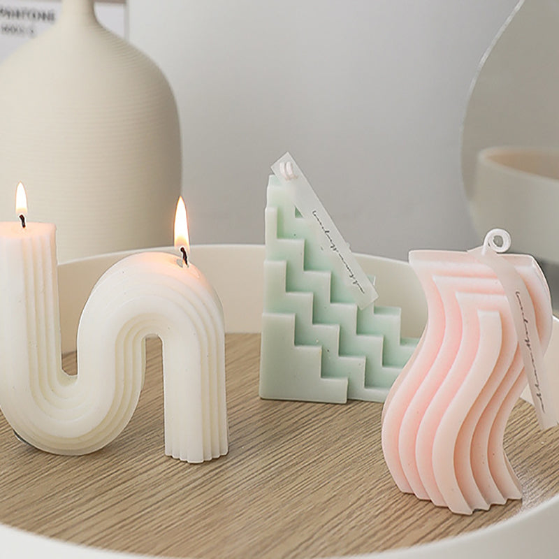 Scented Geometric Candles