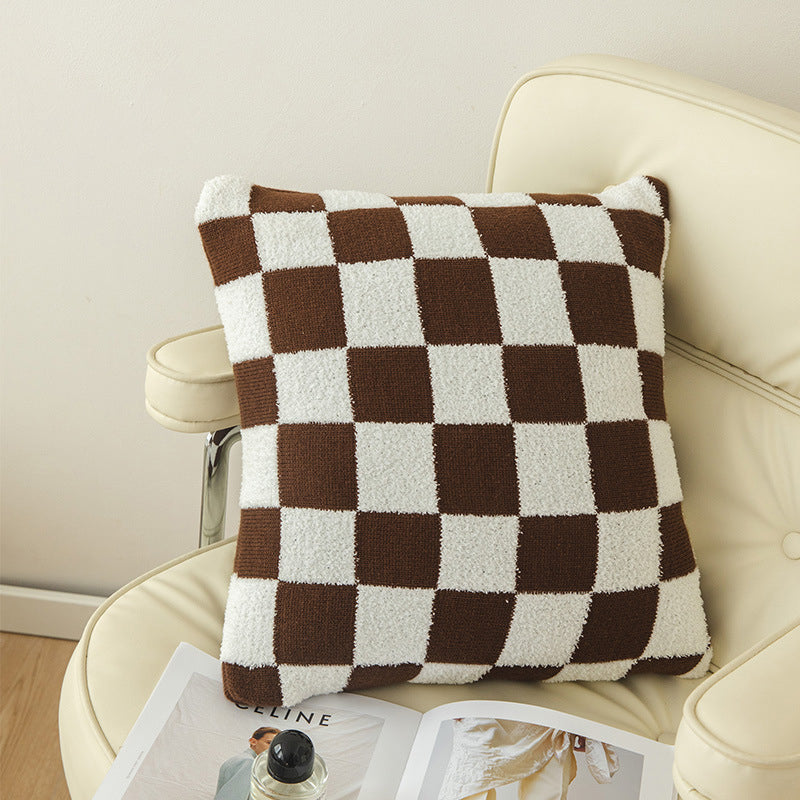 Checkerboard Cushion Cover