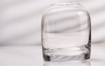 Polished Glass Vase