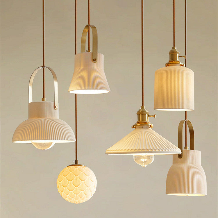 Minimalist Porcelain Chandelier