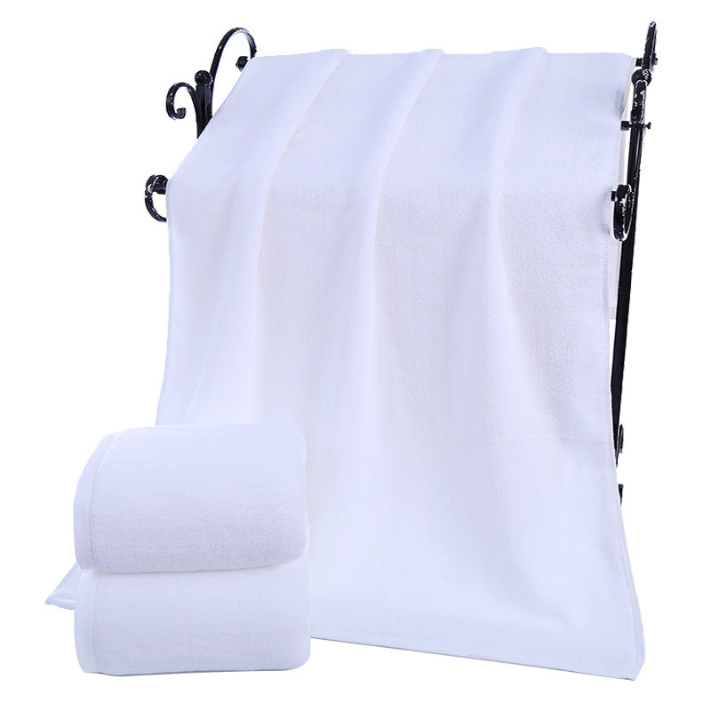 White Cotton Bath Towel