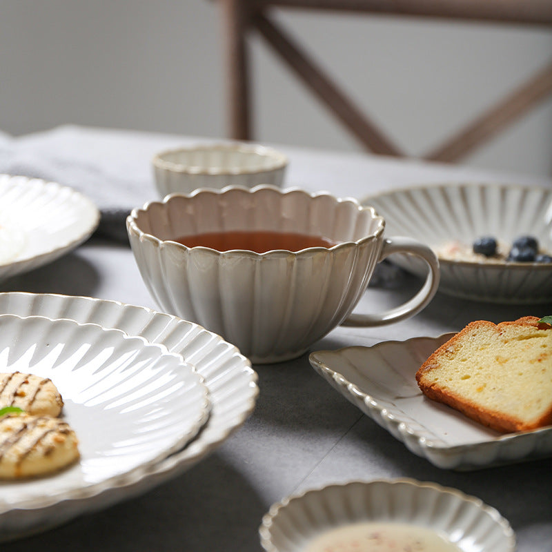 Glazed Porcelain Tableware Dish