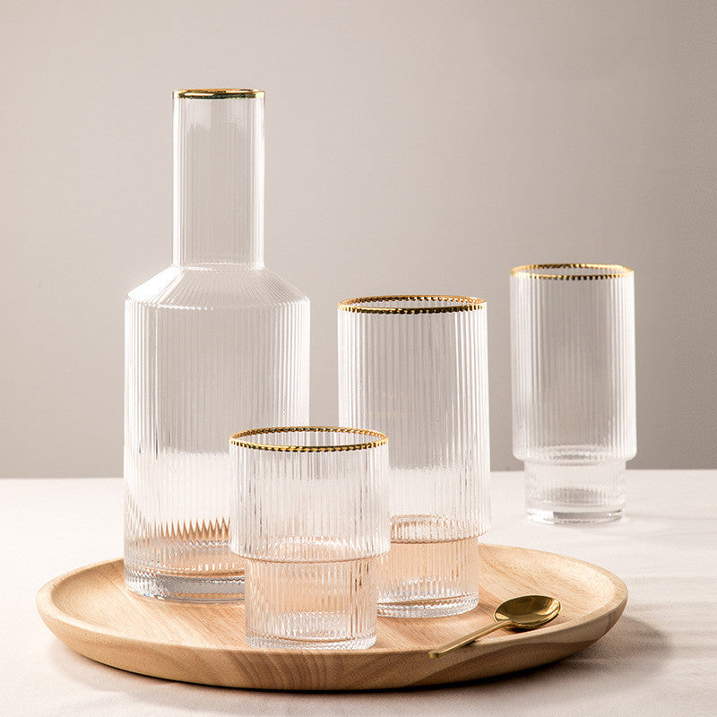 Vertical Pattern Glass Set