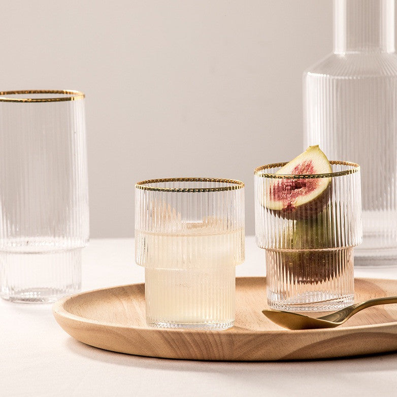 Vertical Pattern Glass Set