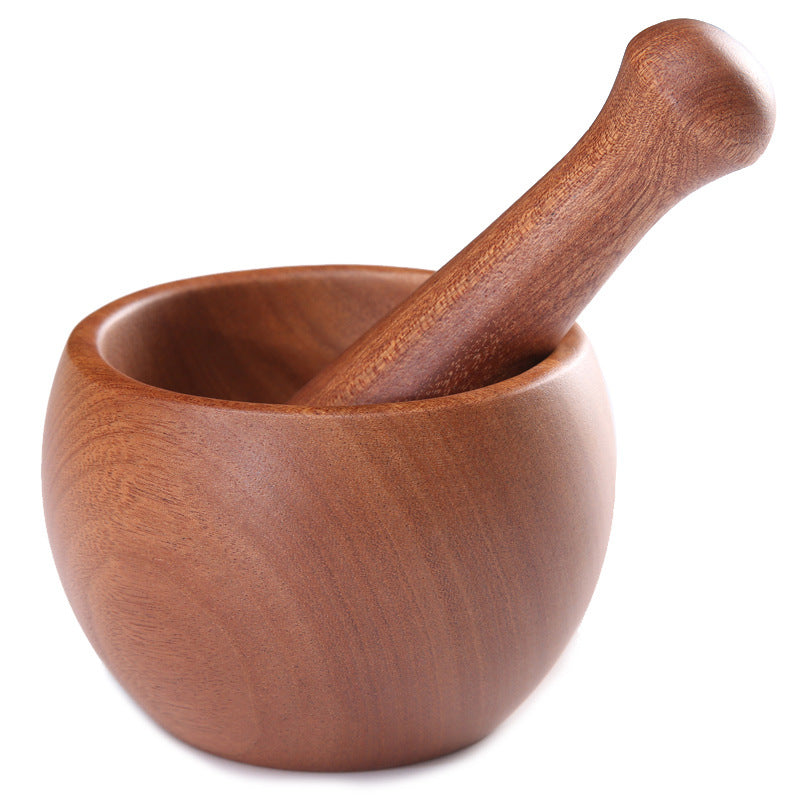 Wood Mortar & Pestle