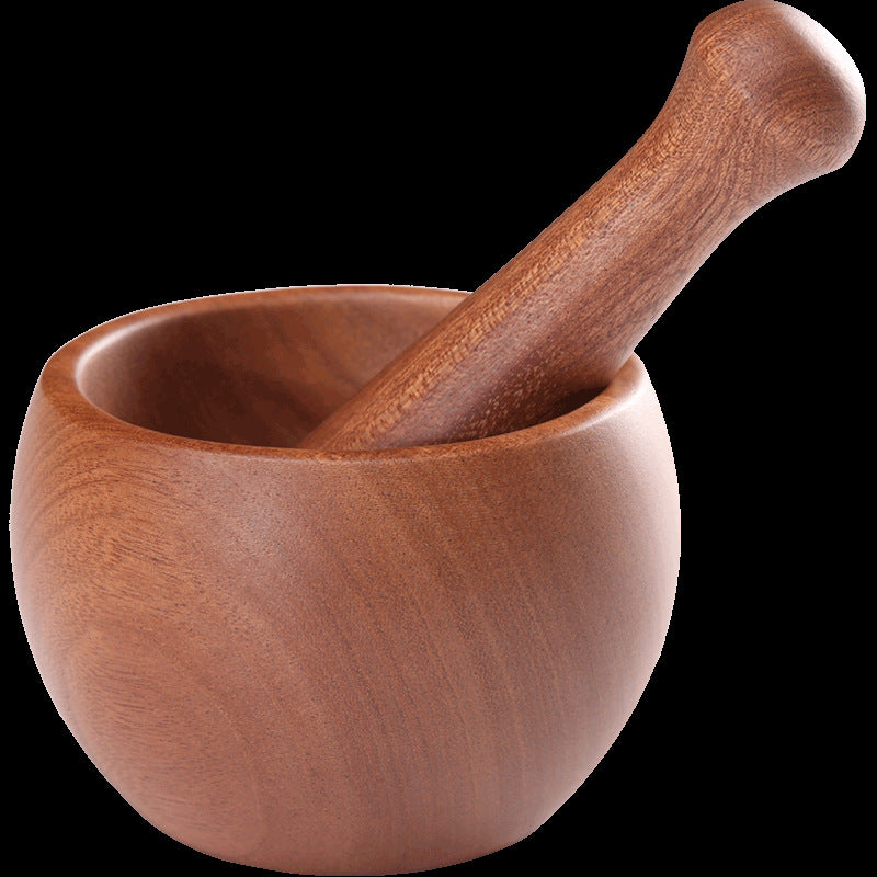 Wood Mortar & Pestle