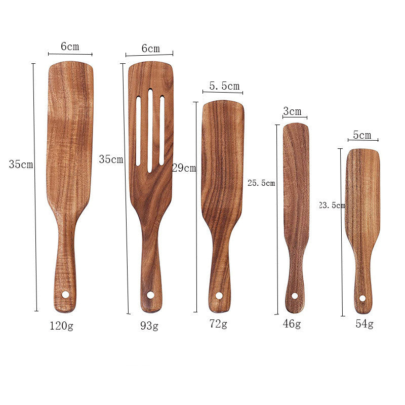 Acacia Teak Spatula Set