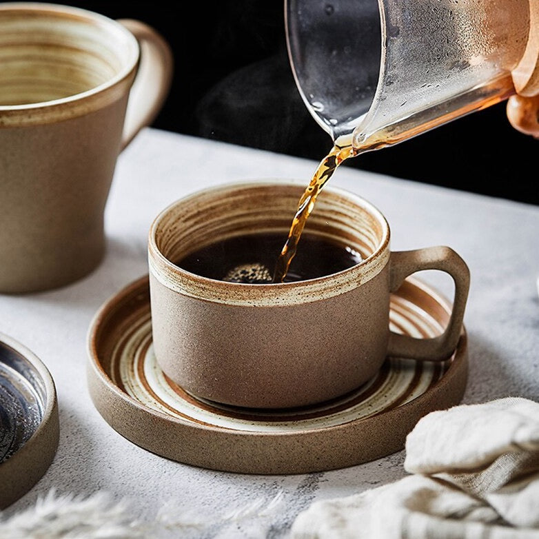 Stoneware Coffee Cup