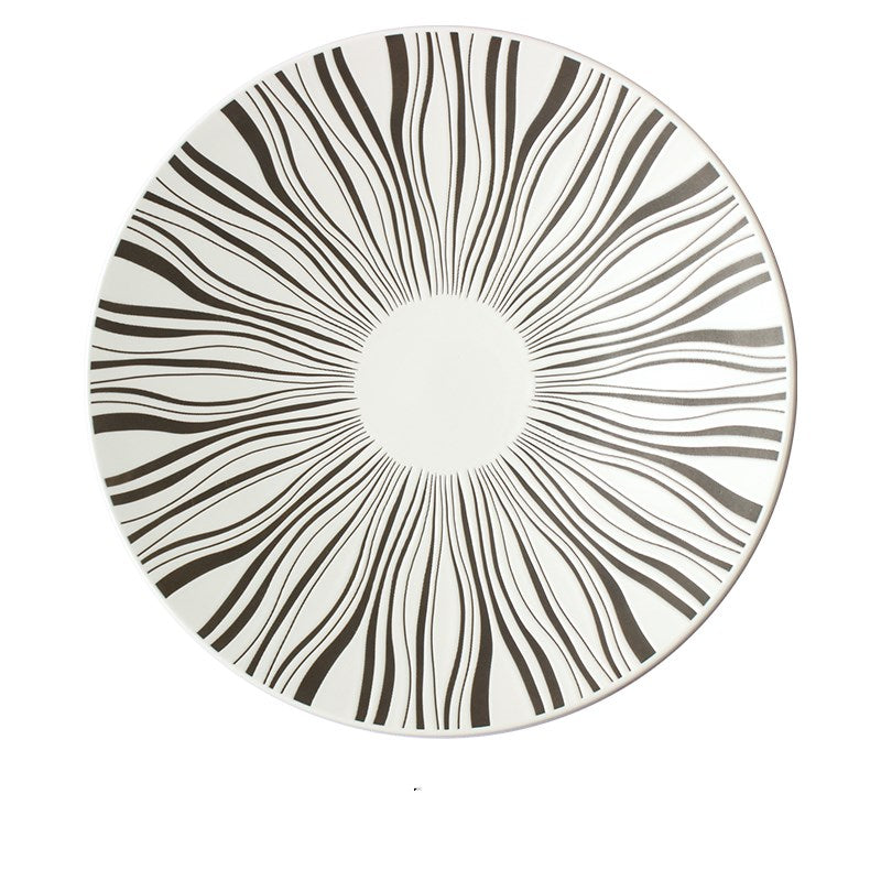 Minimalistic Round Patterned Plate