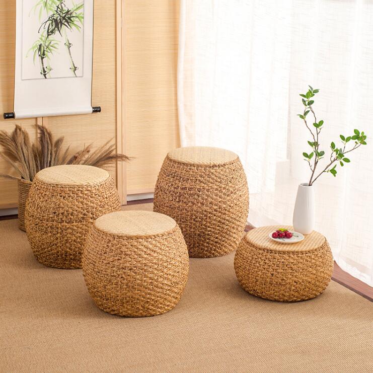 Rattan Ottoman