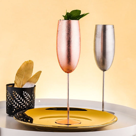 Stainless Steel Champagne Glass