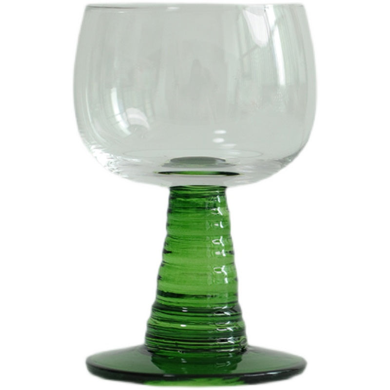 Vintage Wine Glass