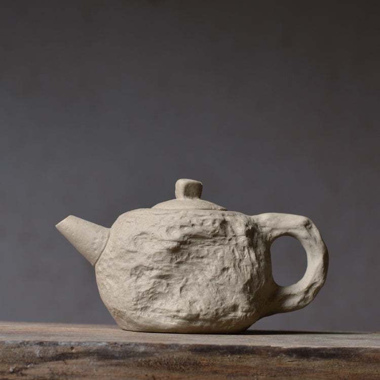 Textured Pottery Tea Set