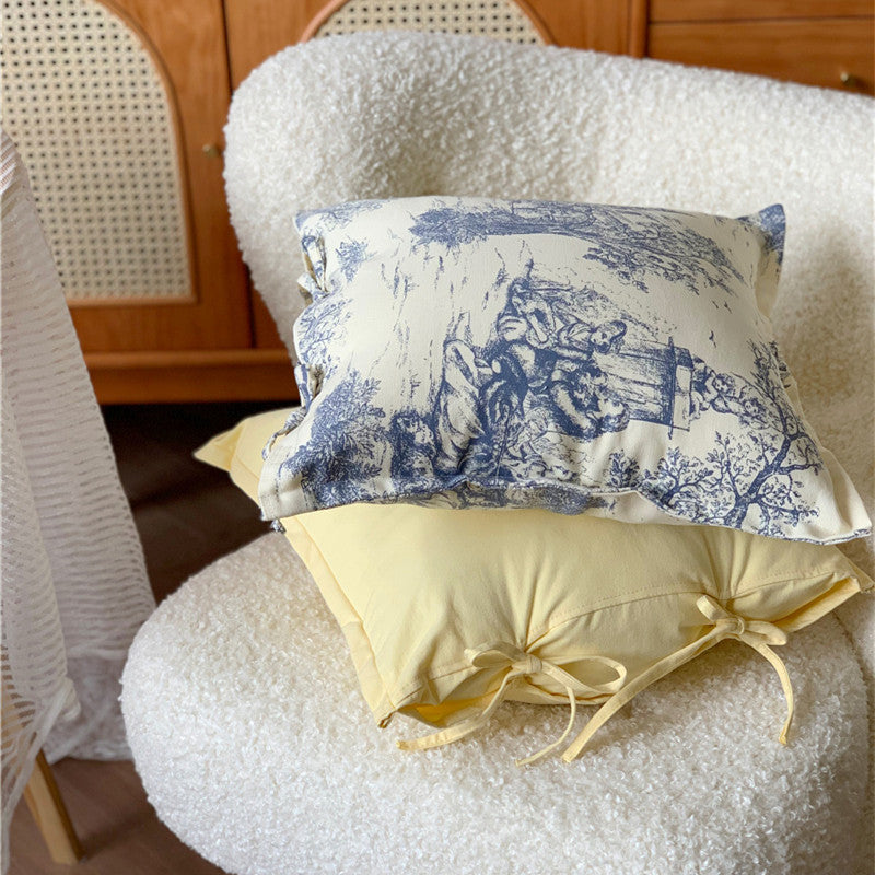 French Retro Pillowcase